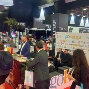 Konya Büyükşehir, Antalya Turizm Fuarı’nda "Çatalhöyük" temasıyla ilgi gördü!