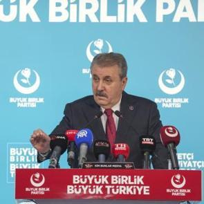 Mustafa Destici'den Kıbrıs mesajı