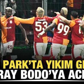 RAMS Park&rsquo;ta yıkım gecesi! Galatasaray, Bodo'ya acımadı
