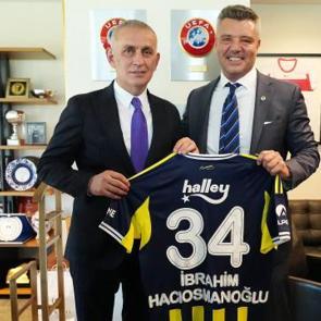 Sadettin Saran'dan Hacıosmanoğlu'na s&uuml;rpriz ziyaret