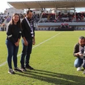 2. Lig ekibinden DMD hastası Uras i&ccedil;in g&ouml;n&uuml;lleri fetheden davranış