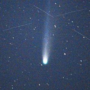 Lemmon kuyruklu yıldızı Bitlis semalarında parladı