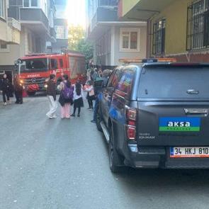 Rize’de 4 katlı apartmanda yangın