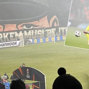 Fenerbahçe maçındaki skandal pankart için Plzen'den daha rezil açıklama: Aslında...