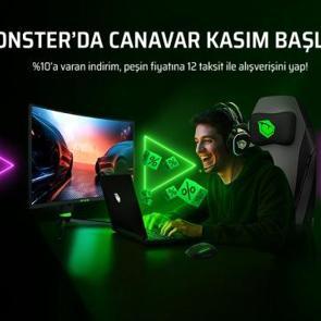 4 yıl garanti veren Monster’da Canavar Kasım başladı