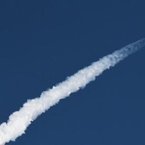 Havacılık ve uzay şirketi Blue Origin, New Glenn roketini Mars görevi için uzaya fırlattı