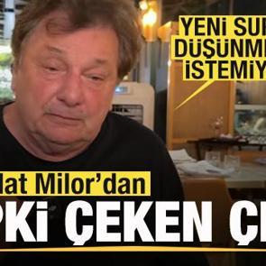 Vedat Milor'dan tepki çeken sözler: Yeni Suriye'yi düşünmek bile istemiyorum