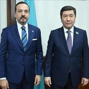 AK Parti Genel Başkan Yardımcısı Zorlu, Kazakistan'da temaslarda bulundu