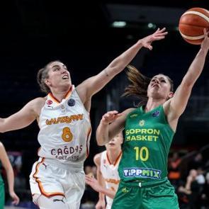 Galatasaray 104 sayı attı! Macar rakibe iki kat fark