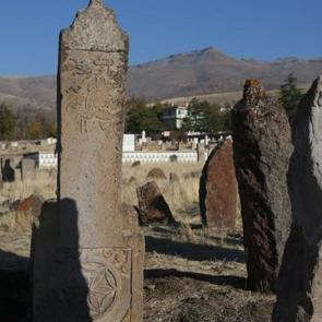 "Türk boyları ve Osmanlı dönemi" bezemeli mezar taşları belgelendi
