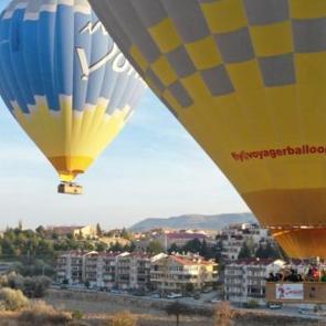 Sıcak hava balonları &ouml;ğretmenler i&ccedil;in havalandı!