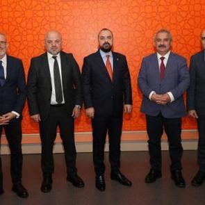 TÜBAF'tan AK Parti Genel Başkan Yardımcısı Faruk Acar'a ziyaret