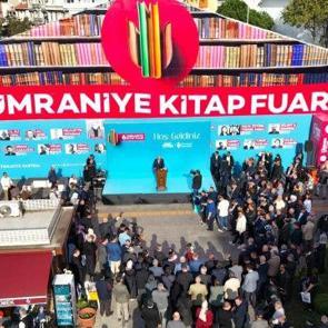 6. &Uuml;mraniye Kitap Fuarı 140 bin ziyaret&ccedil;inin katılımıyla tamamlandı
