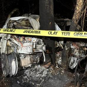 Karabük'te korkunç kaza: Genç sürücü yanarak öldü!