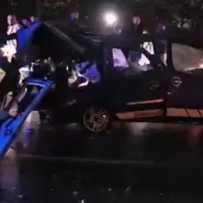  Başakşehir'de zincirleme trafik kazası: Beton mikserinin çarptığı araçtaki çift öldü