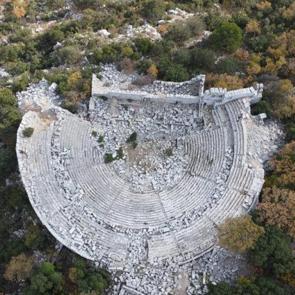 B&uuml;y&uuml;k İskender'in surlarını aşamadığı tek şehir: Termessos Antik Kenti