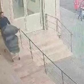 Büyükçekmece Adliyesi'ndeki hırsızlık görüntüleri ortaya çıktı