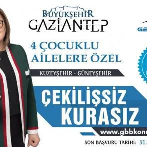 Gaziantep Büyükşehir'in yeni konut müjdesinin şartları belli oldu!
