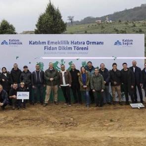 Katılım Emeklilik 10 bin fidanı toprakla buluşturdu