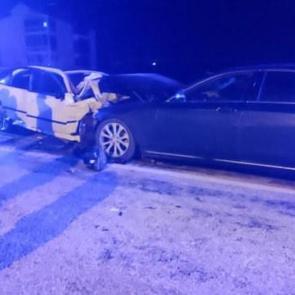 Konya'da korkunç kaza! Otomobiller çarpıştı: 1 ölü, 5 yaralı