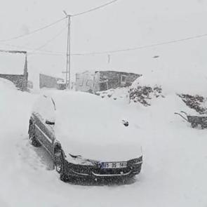 Lapa lapa yağdı! Erzurum, Ardahan, Kars ve Ağrı beyaza büründü