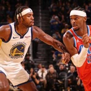 NBA'de Shai Gilgeous, Curry'i 12 sayı farkla üzdü