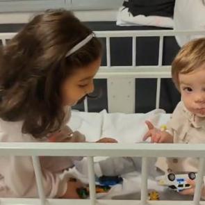  Pitbul saldırısına uğrayan minik Efe ailesiyle ilk kez buluştu