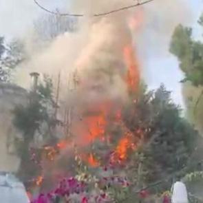 Sultanahmet Meydanı'nda bir restoranda yangın