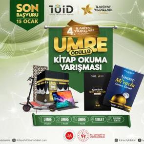 TÜİD'den umre ödüllü kitap okuma yarışması