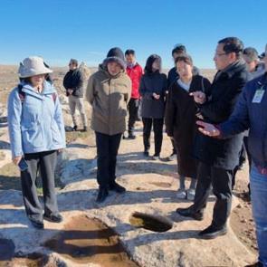 &Ccedil;inli k&uuml;lt&uuml;r ve turizm heyetinden Şanlıurfa'ya tarihi ziyaret
