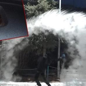 Kent buz kesti! Termometreler eksi 13'&uuml; g&ouml;sterdi