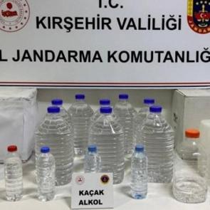 Kırşehir&rsquo;de ka&ccedil;ak alkol operasyonu: 62 litre ka&ccedil;ak alkol ele ge&ccedil;irildi
