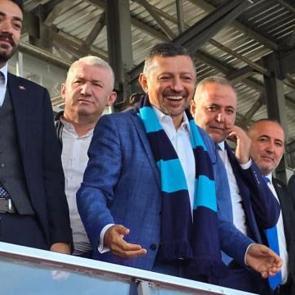 MHP'li milletvekili şehrinin takımını yalnız bırakmadı