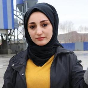 Kadın tır şof&ouml;r&uuml; haber olduğu g&uuml;n aracı devirdi! Rabia Demir: Nazar değdi