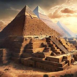 Tarih verdiler! Giza piramitlerinin altında gizli mega yapılar doğrulandı!