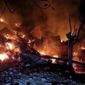 Adana'da facia: Yanarak can verdi!