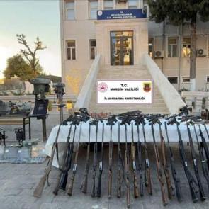 Yasa dışı imalathanede &ccedil;ok sayıda silah ele ge&ccedil;irildi: 1 tutuklama