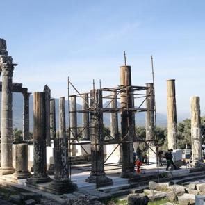 Zeus Tapınağı&rsquo;nda restorasyon: Eski ihtişamına kavuşacak!