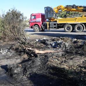 Hatay'da korkun&ccedil; kaza: Yanan TIR'da 2 kişi can verdi!