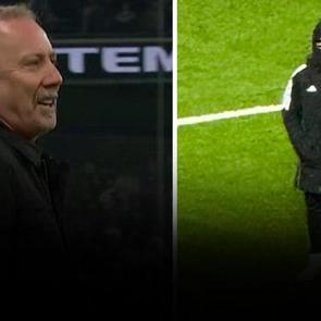 Sergen Yal&ccedil;ın 'Rafa Silva' yanıtıyla şaşırttı: Kameralar &ouml;n&uuml;nde sert s&ouml;zler