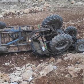 Şırnak'ta trakt&ouml;r devrildi: &Ccedil;ok sayıda yaralı var