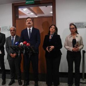 TİP heyeti, DEM Parti heyetiyle g&ouml;r&uuml;şt&uuml;