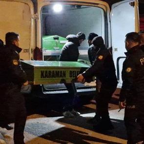 Karaman'da cinayet: Karısını boğarak &ouml;ld&uuml;rd&uuml;!