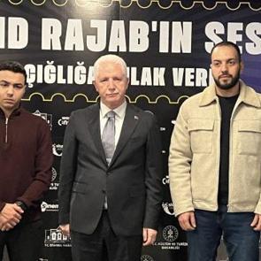Şehit Hind Receb'in ailesi İstanbul'daki film g&ouml;steriminde yer aldı