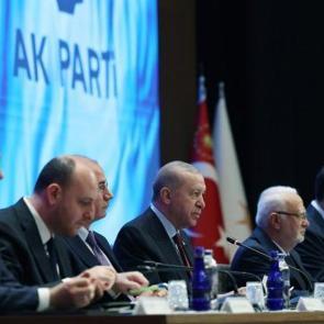AK Parti MKYK, Cumhurbaşkanı Erdoğan başkanlığında toplandı