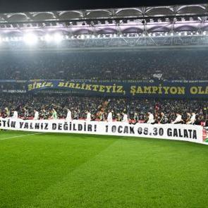 Fenerbah&ccedil;e ve Beşiktaş'tan Filistin i&ccedil;in Galata K&ouml;pr&uuml;s&uuml; &ccedil;ağrısı!