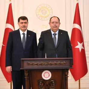YSK Başkanı'ndan Ankara Valisi Şahin'e veda ziyareti