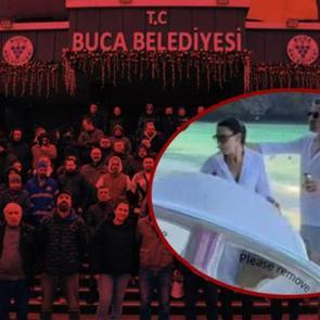Buca'da &uuml;st &uuml;ste skandal: Eylem sırasında tatile gitme nedenini a&ccedil;ıkladı: Gayet insani...