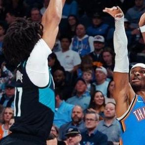 Oklahoma City Thunder'dan &uuml;st &uuml;ste 3. galibiyet