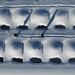 Eksi 30'un g&ouml;lgesinde &ouml;l&uuml;m hazırlığı! Erzurum'da 2 bin mezar a&ccedil;ıldı